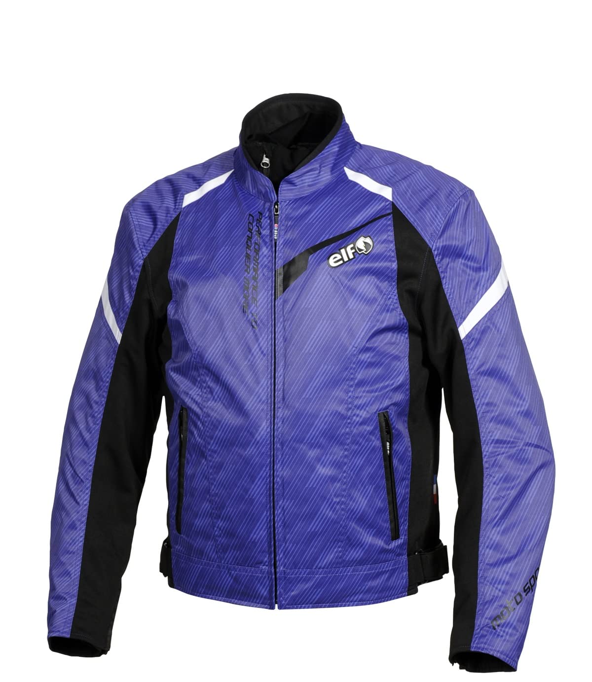 希少　美品　elf エルフ　バイカージャケット　現行モデル　ブルーカラー　L 希少 美品 elf エルフ バイカージャケット 現行モデル ブルーカラー L